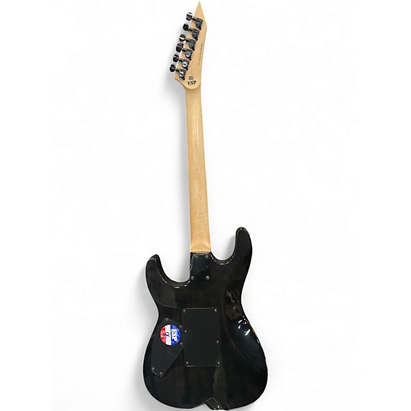 Used ESP LTD M100FM Black Solid Body Electric Guitar