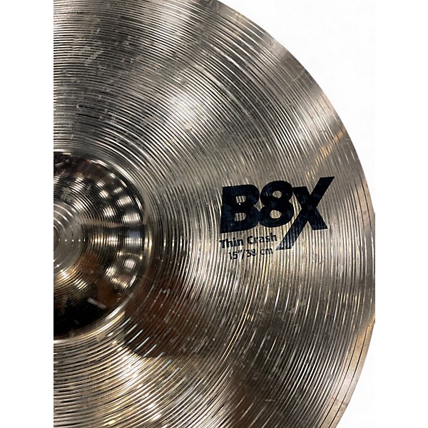 Used SABIAN 15in B8 Thin Crash Cymbal