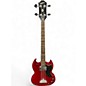 Used Epiphone SG BASS Cherry Electric Bass Guitar thumbnail