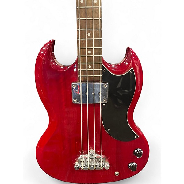 Used Epiphone SG BASS Cherry Electric Bass Guitar