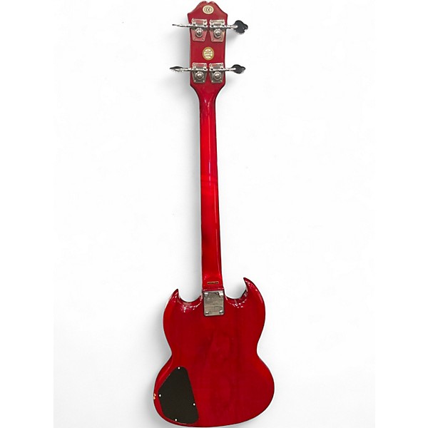 Used Epiphone SG BASS Cherry Electric Bass Guitar