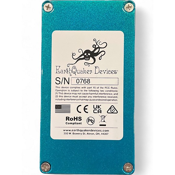 Used EarthQuaker Devices AURELIUS Effect Pedal