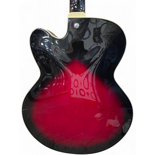 Used Ibanez AF75T transparent red sunburst Hollow Body Electric Guitar