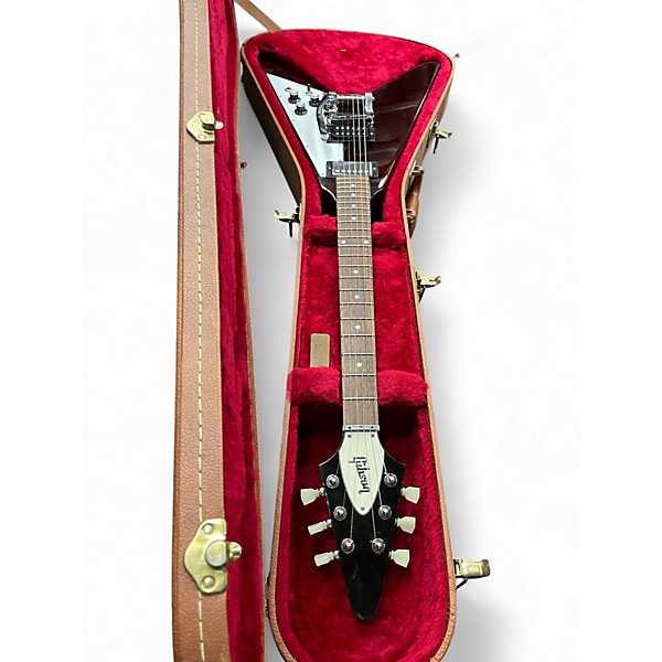 Used Gibson Flying V Bigsby wine red Solid Body Electric Guitar