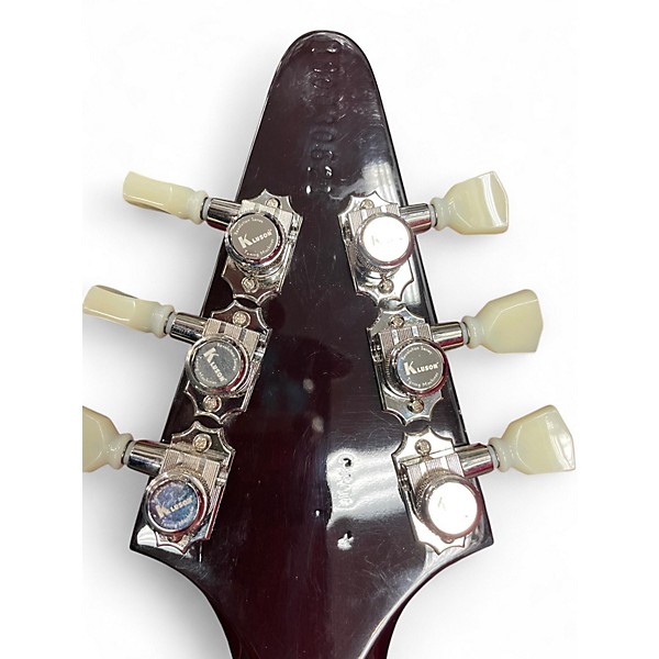 Used Gibson Flying V Bigsby wine red Solid Body Electric Guitar