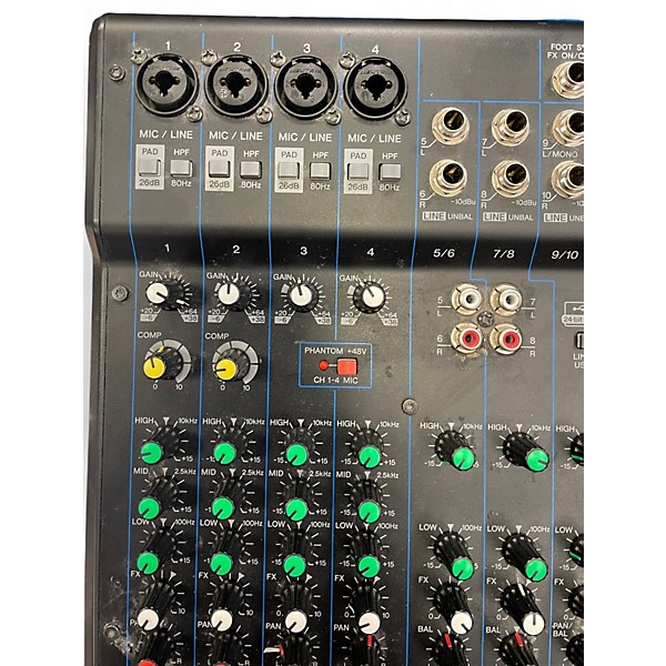 Used Yamaha MG10XUF Powered Mixer