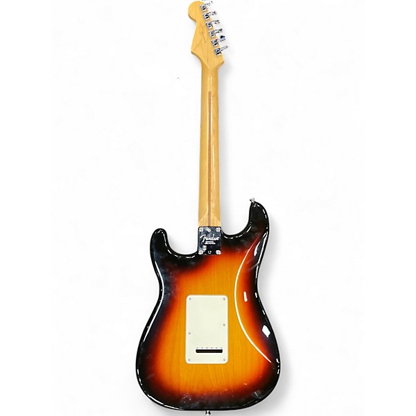 Used Fender American Standard Stratocaster Sunburst Solid Body Electric Guitar