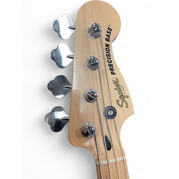 Used Squier Affinity Precision Bass Black Electric Bass Guitar