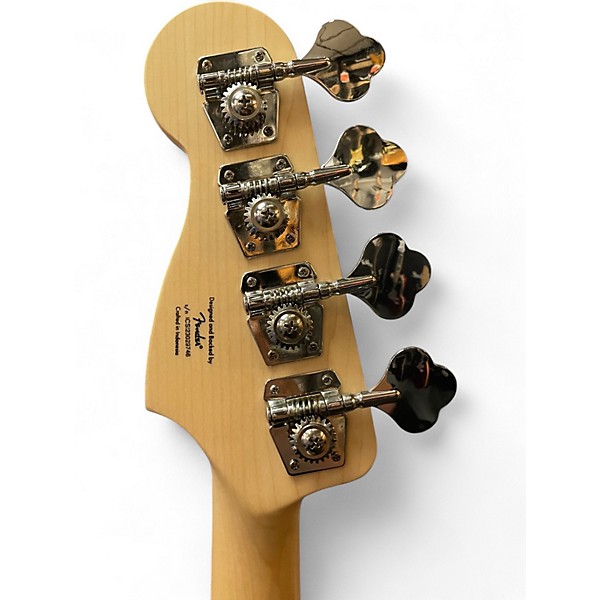 Used Squier Affinity Precision Bass Black Electric Bass Guitar