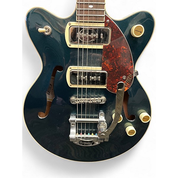 Used Gretsch Guitars G2655T Green Hollow Body Electric Guitar