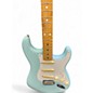 Used 2022 Fender VINTERA 50S STRAT MODIFIED Daphne Blue Solid Body Electric Guitar