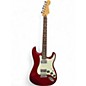 Used Fender Blacktop Stratocaster Candy Apple Red Metallic Solid Body Electric Guitar