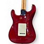 Used Fender Blacktop Stratocaster Candy Apple Red Metallic Solid Body Electric Guitar