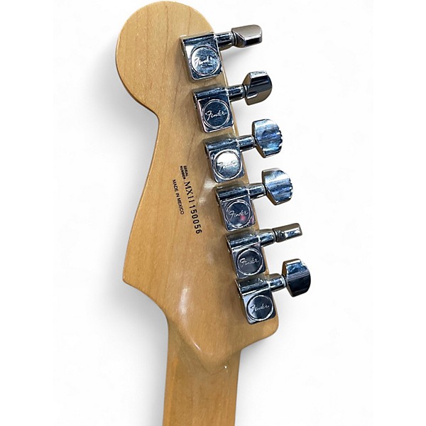 Used Fender Blacktop Stratocaster Candy Apple Red Metallic Solid Body Electric Guitar