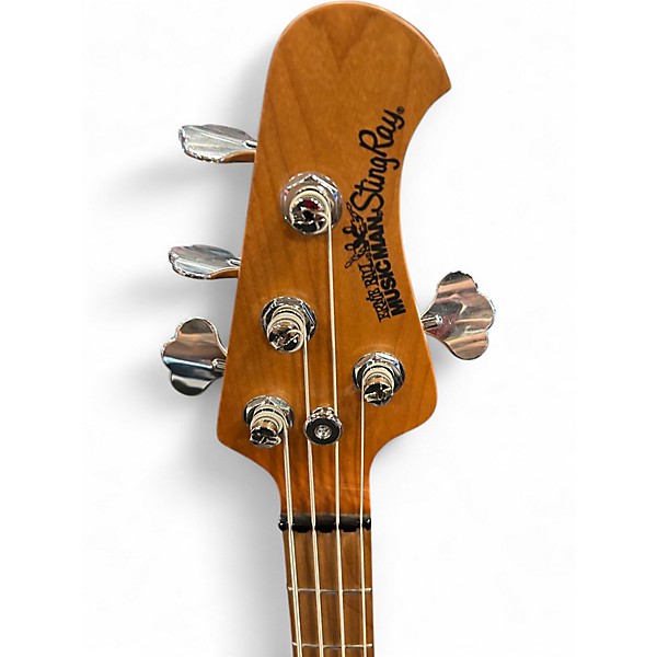 Used Ernie Ball Music Man StingRay Special H Natural Electric Bass Guitar