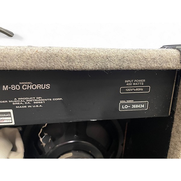Used Fender M-80 Chorus Guitar Combo Amp