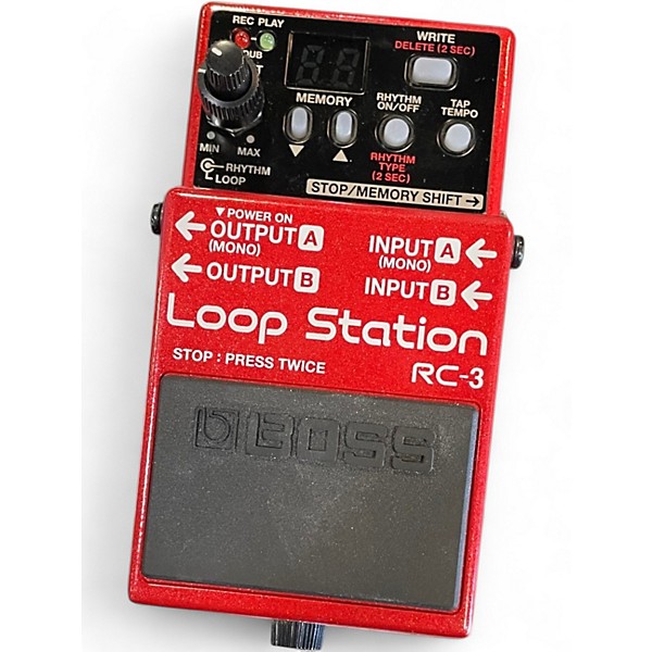 Used BOSS RC3 Loop Station Pedal