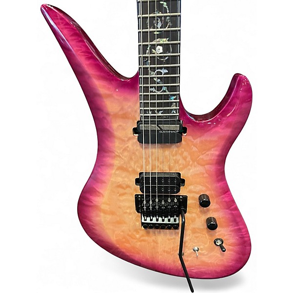 Used Schecter Guitar Research Nikki Stringfield A-6 MAIDEN MIST Solid Body Electric Guitar