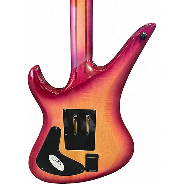 Used Schecter Guitar Research Nikki Stringfield A-6 MAIDEN MIST Solid Body Electric Guitar