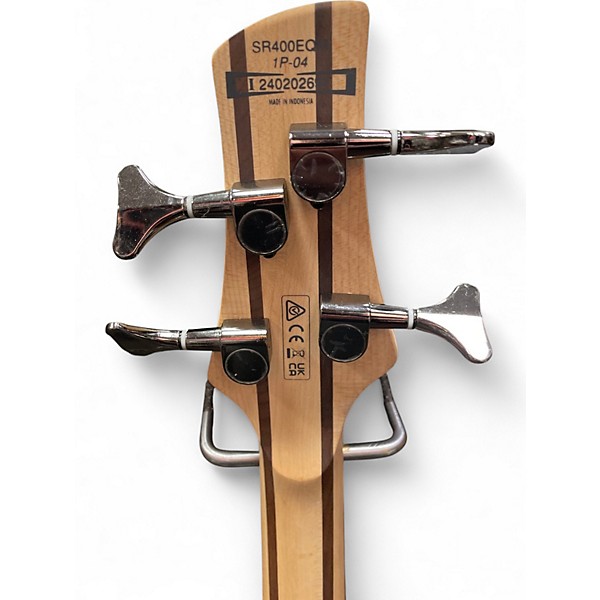 Used Ibanez SR400 Orange Electric Bass Guitar