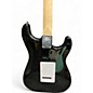 Used Squier SONIC STRATOCASTER LEFT HANDED Black Solid Body Electric Guitar