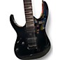 Used Ibanez Gio Left Handed BLACK SPARKLE Electric Guitar thumbnail