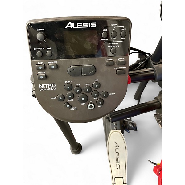 Used Alesis Nitro Max 8-Piece Electric Drum Set
