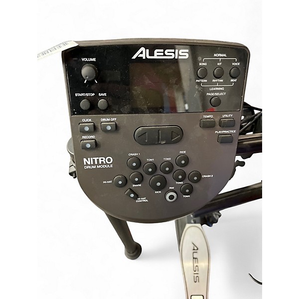 Used Alesis Nitro Max 8-Piece Electric Drum Set