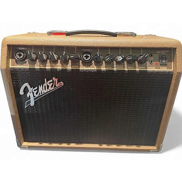 Used Fender Acoustasonic Jr 40W Acoustic Guitar Combo Amp