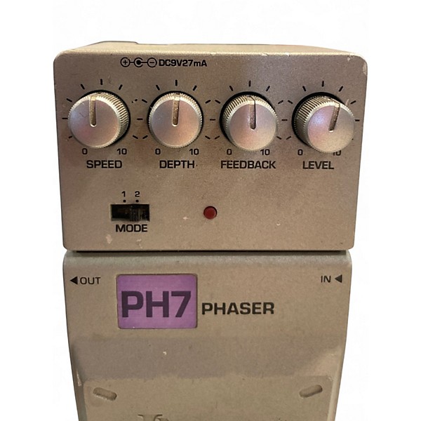 Used Ibanez PH7 Phaser Effect Pedal
