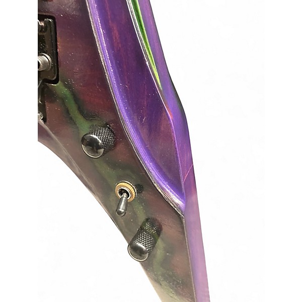 Used Dean DBZ VENOM B Purple Solid Body Electric Guitar
