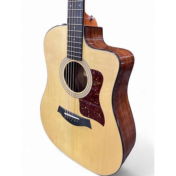 Used Taylor 210CE PLUS Natural Acoustic Electric Guitar