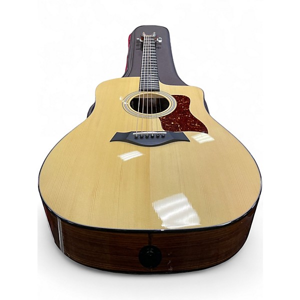 Used Taylor 210CE PLUS Natural Acoustic Electric Guitar