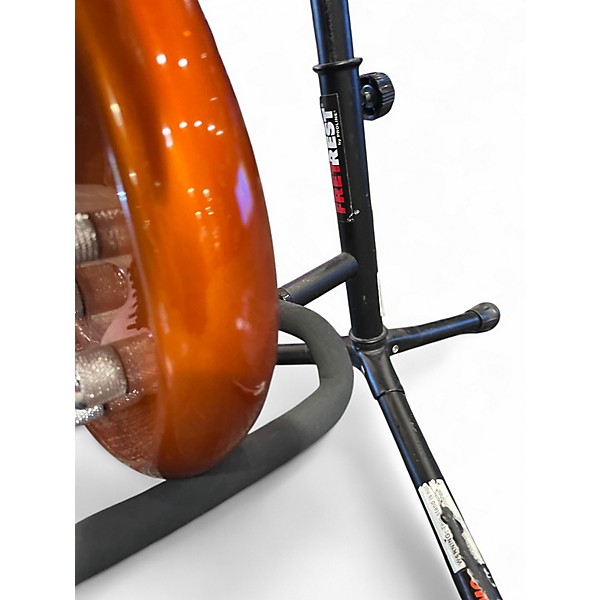 Used Ibanez GSR205 5 String Metallic Orange Electric Bass Guitar