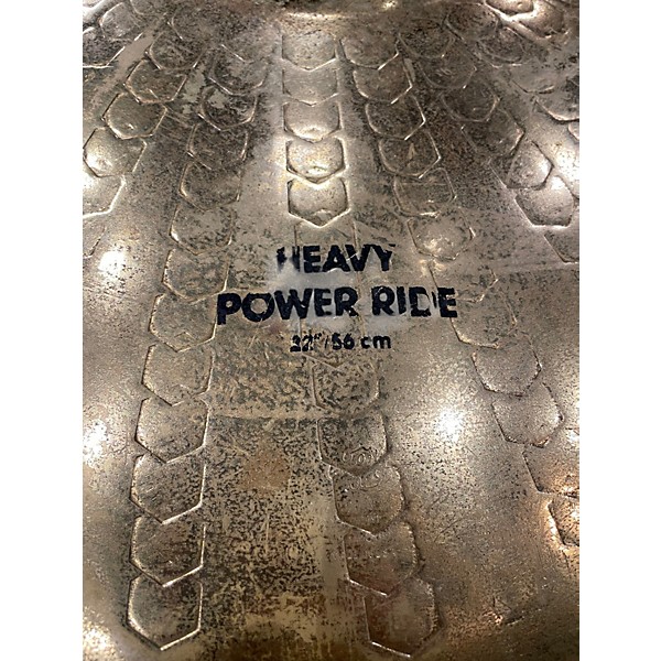 Used Zildjian 22in Z HEAVY POWER RIDE 22 Cymbal