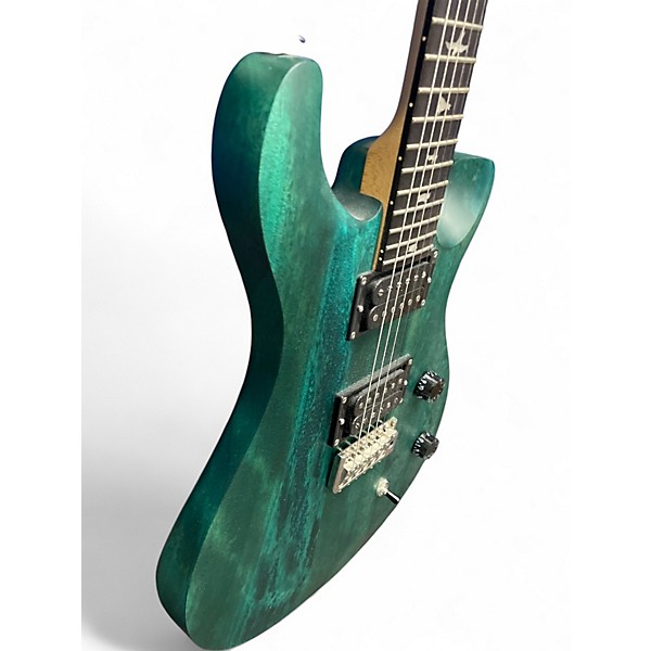 Used PRS SE CE24 SWAMP ASH GREEN Solid Body Electric Guitar
