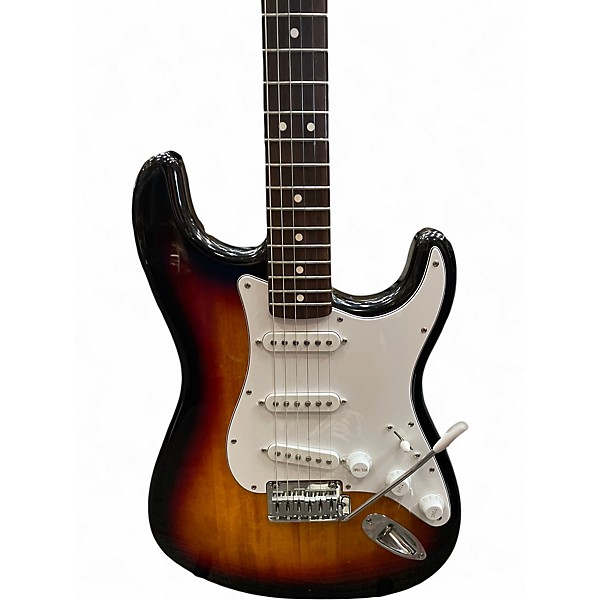 Used Fender Standard Stratocaster Sunburst Solid Body Electric Guitar