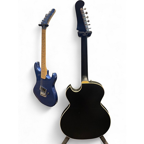 Used Guild starfire i jet90 Black Hollow Body Electric Guitar