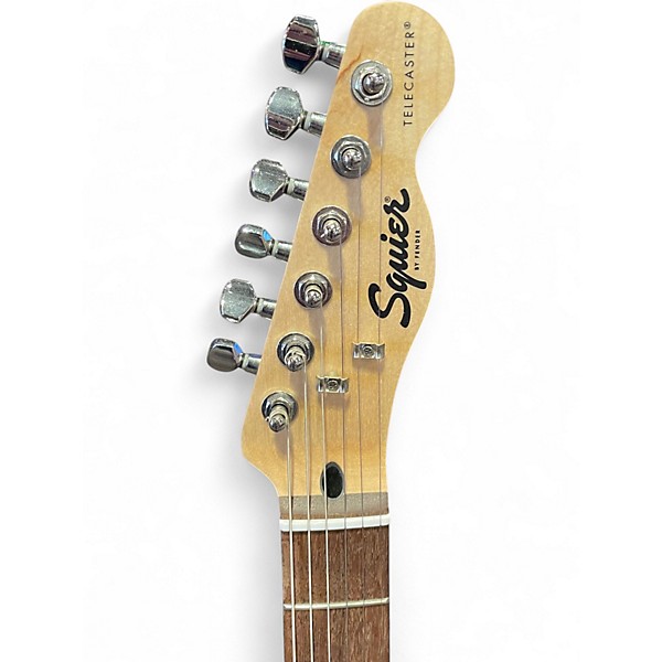 Used Squier Telecaster 2 Color Sunburst Solid Body Electric Guitar