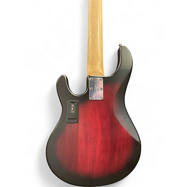 Used Sterling by Music Man STINGRAY5 TRANS RED BURST Electric Bass Guitar