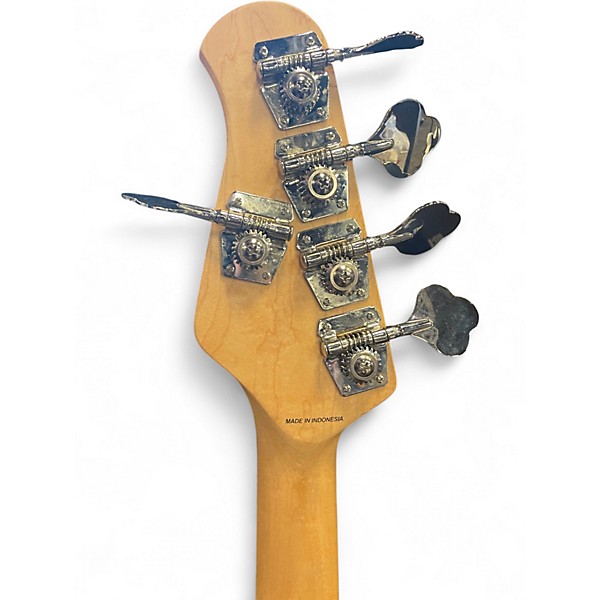 Used Sterling by Music Man STINGRAY5 TRANS RED BURST Electric Bass Guitar