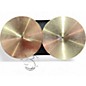 Used MEINL 15in PURE ALLOY MEDIUM HIHAT PAIR Cymbal