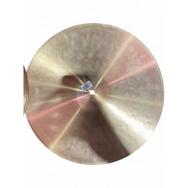 Used MEINL 15in PURE ALLOY MEDIUM HIHAT PAIR Cymbal