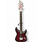 Used Schecter Guitar Research C1 Platinum FR S Crimson Red Burst Solid Body Electric Guitar thumbnail