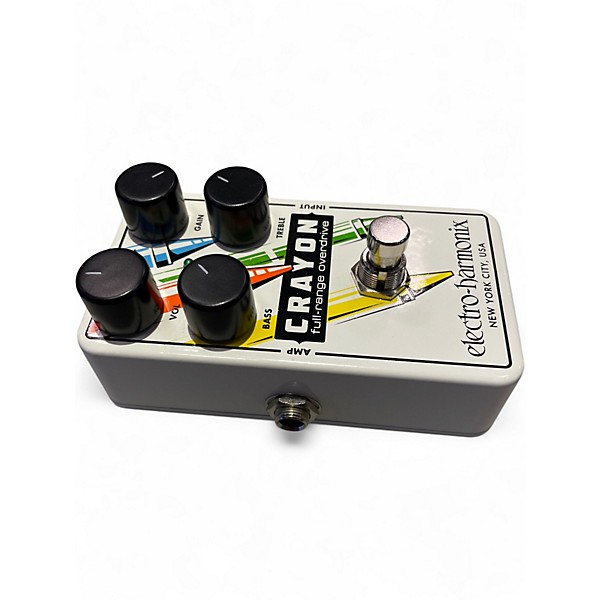 Used Electro-Harmonix Crayon Full Range Overdrive Effect Pedal