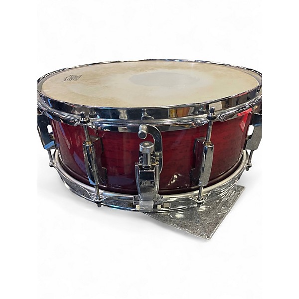 Used Pearl 14X5 LIMITED EDITION SST TRANS RED Drum