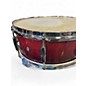 Used Pearl 14X5 LIMITED EDITION SST TRANS RED Drum