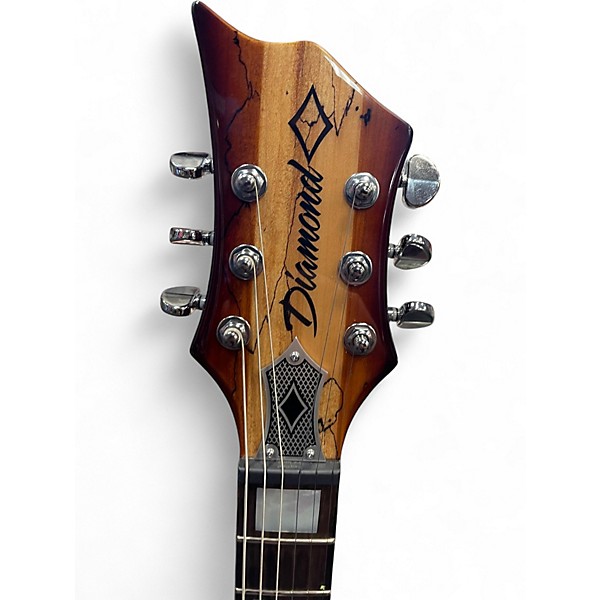 Used Diamond Guitars HAILFIRE SM TRANS CARAMEL Solid Body Electric Guitar