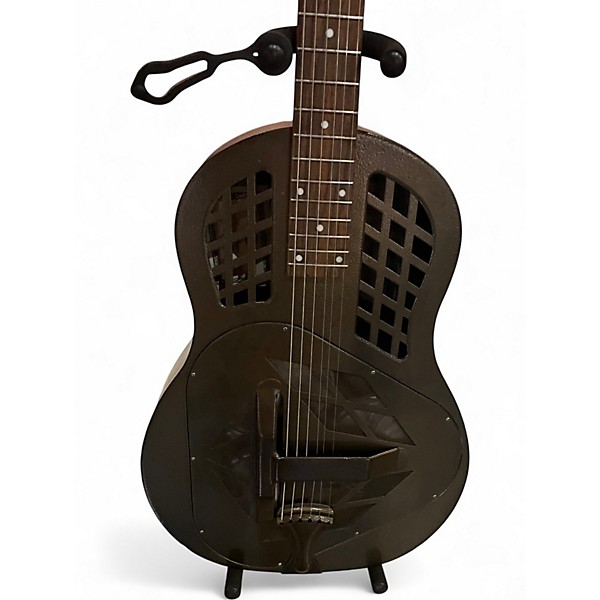 Used Regal RC58TT BRUSHED METAL Resonator Guitar