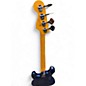 Used Fender American Ultra Jazz Bass Cobra Blue Electric Bass Guitar